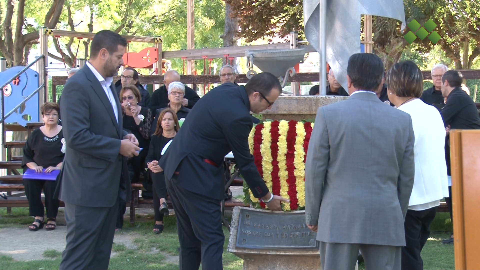 Mollerussa commemora la Diada destacant que “la gent normal és la que té l’oportunitat de decidir”