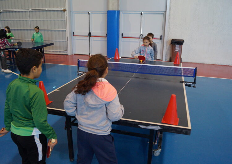El tennis taula torna a ser protagonista a les escoles de Mollerussa