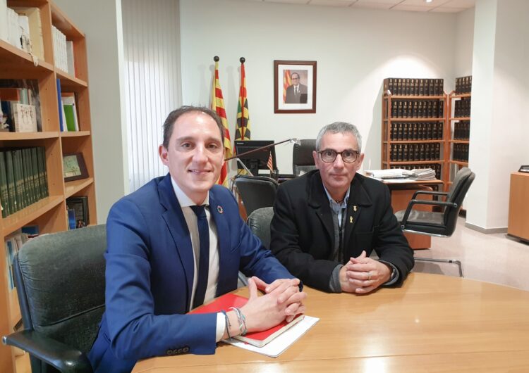 El subdelegat del Govern es reuneix amb el president del Consell Comarcal del Pla d’Urgell