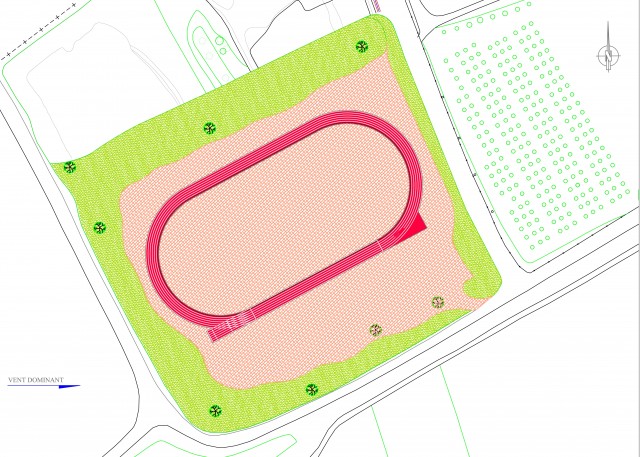 L’ajuntament licita les obres de la primera fase de construcció de la pista d’atletisme al Parc de la Serra