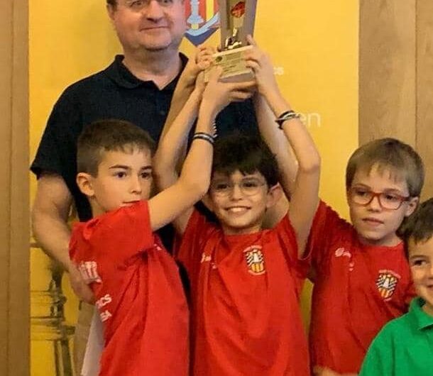 El Club Escacs Mollerussa, campió de Catalunya sub-8