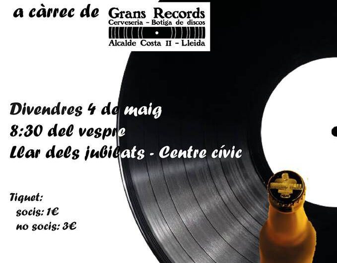 L’Ateneu Golmesenc organitza un tast de cerveses artesanes maridades amb música en vinil