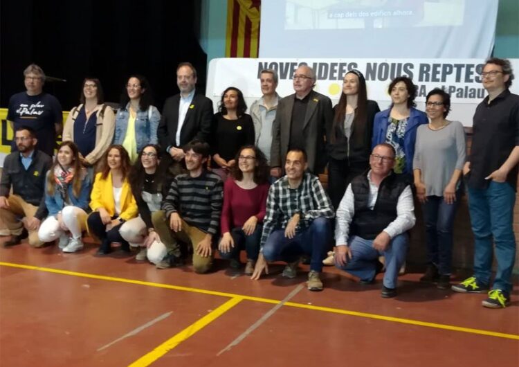 El conseller d’Educació, Josep Bargalló, presideix l’acte de presentació de la candidatura Ara, el Palau