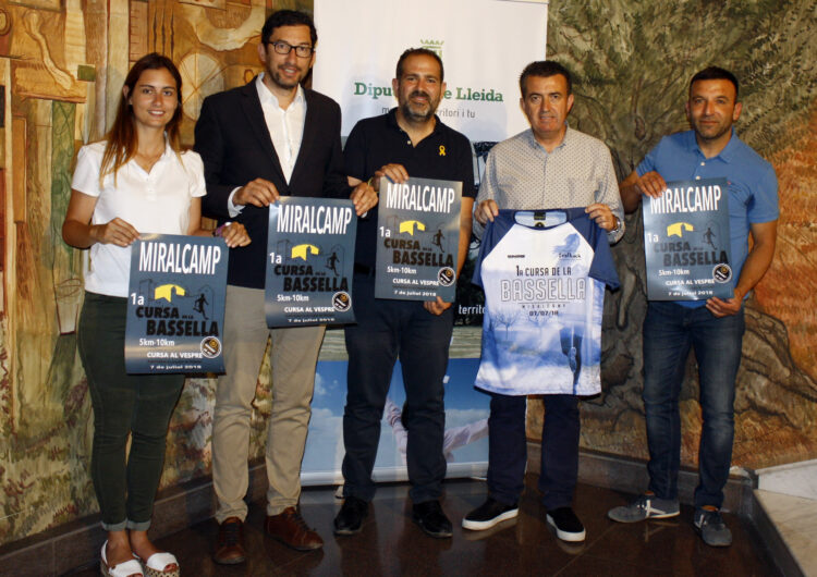 La Cursa de la Bassella de Miralcamp s’estrenarà el 7 de juliol al calendari atlètic amb el suport de la Diputació de Lleida