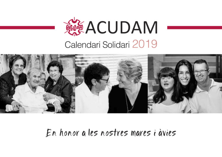 “En honor a les nostres mares i àvies”, lema del primer calendari solidari de l’ACUDAM