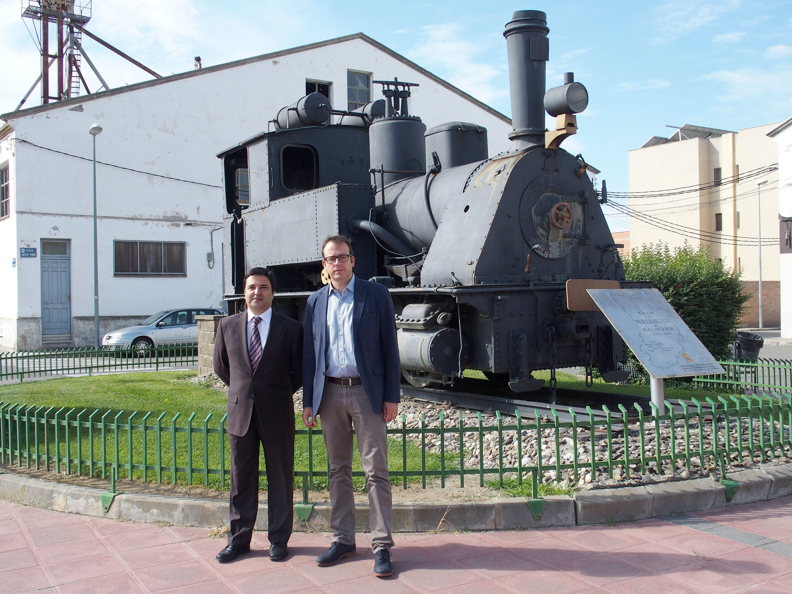 La zona de l’estació de tren, tema del Concurs de Pintura Ràpida de Mollerussa