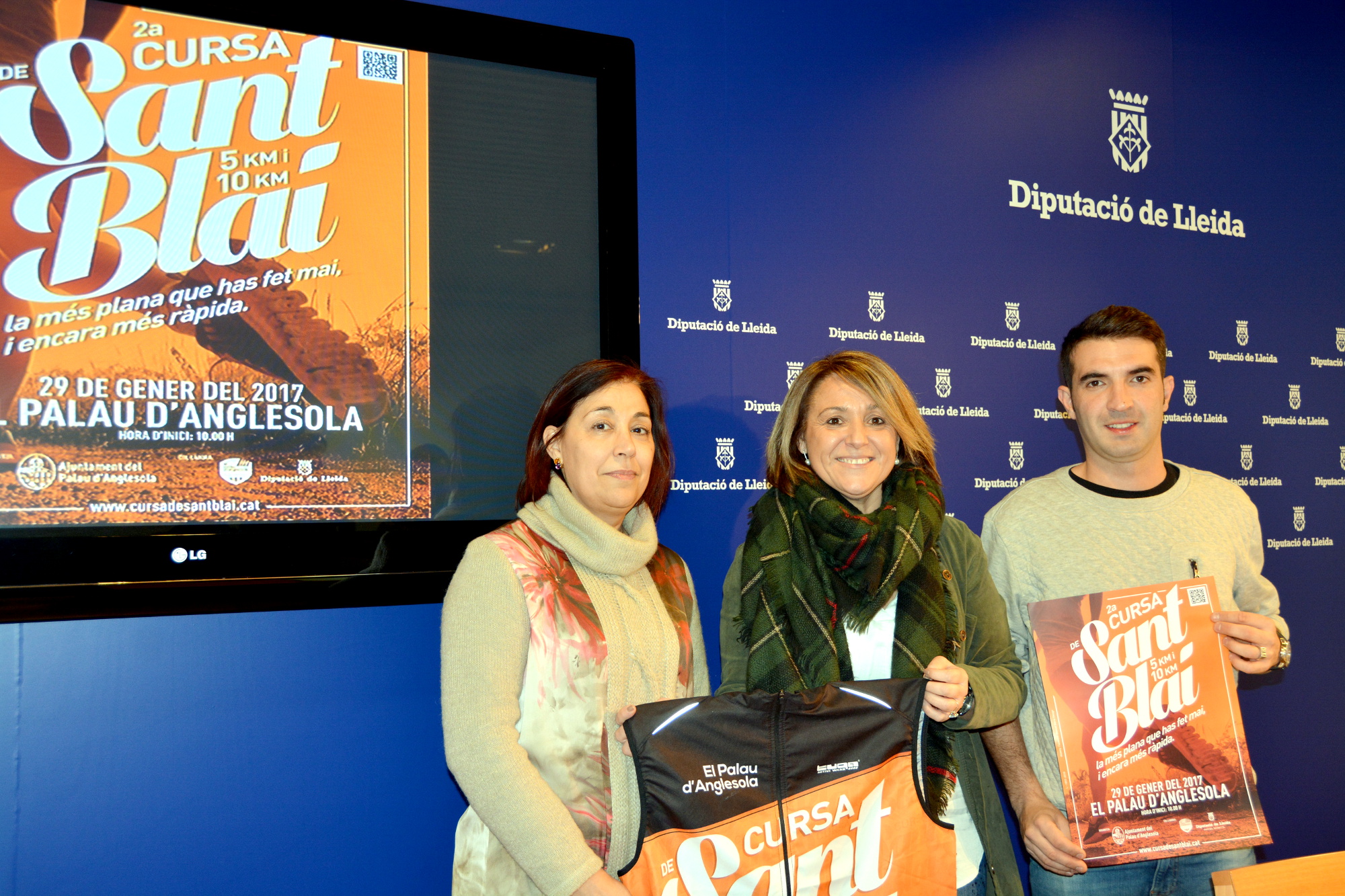 La  Cursa de Sant Blai del Palau d’Anglesola arriba a la 2a edició amb un segon recorregut de 5 km