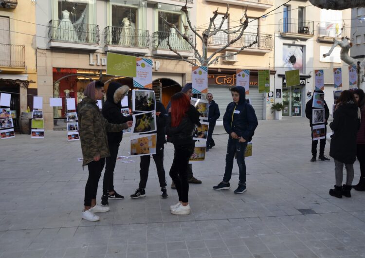 Mollerussa celebra el Dia de la Pau amb una exposició a la Plaça Major per combatre el virus de la violència