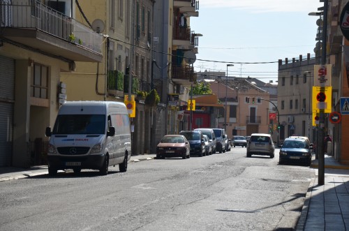 Talls de trànsit dilluns i dimarts a Domènec Cardenal per obres de pavimentació i dimecres a la carretera de Miralcamp