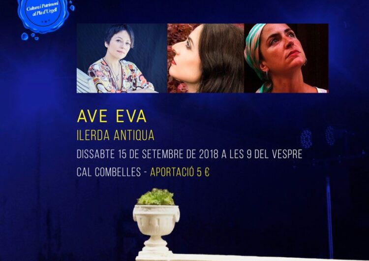 ‘Ave Eva’, una combinació de música barroca i textos contemporanis, és la proposta per avui de la Cua d’Estiu de Fondarella