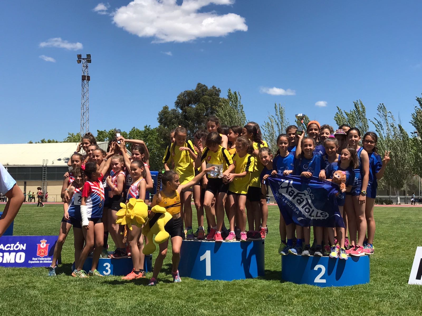 L’A.A.Xafatolls aconsegueix dos podis al Campionat de Catalunya de Clubs