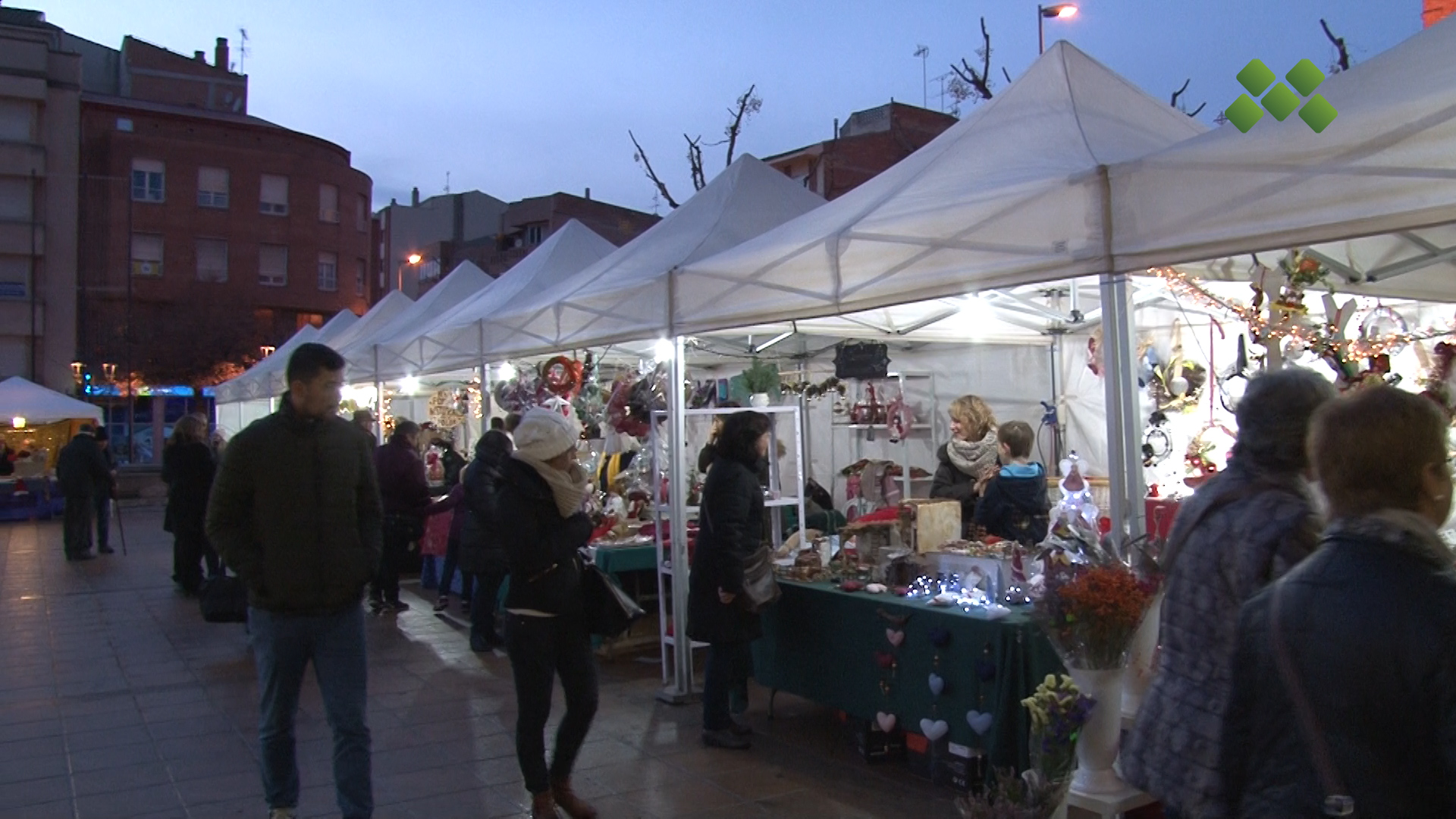 Mollerussa celebra el 21è Mercat de Santa Llúcia amb una vintena d’expositors