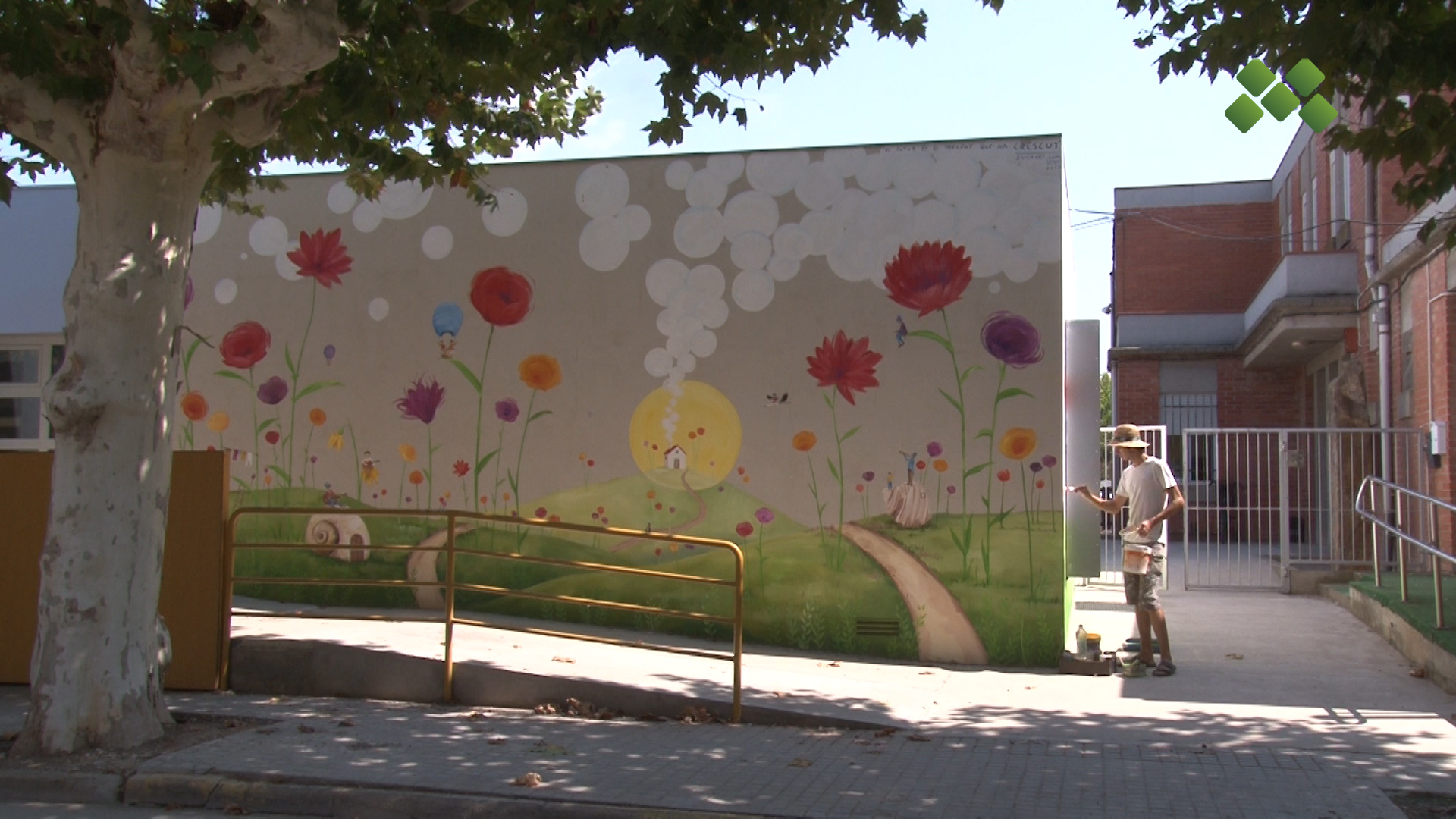 L’Ajuntament convoca un concurs de pintura mural per embellir el mur de L’Amistat del carrer Ciutat de Lleida