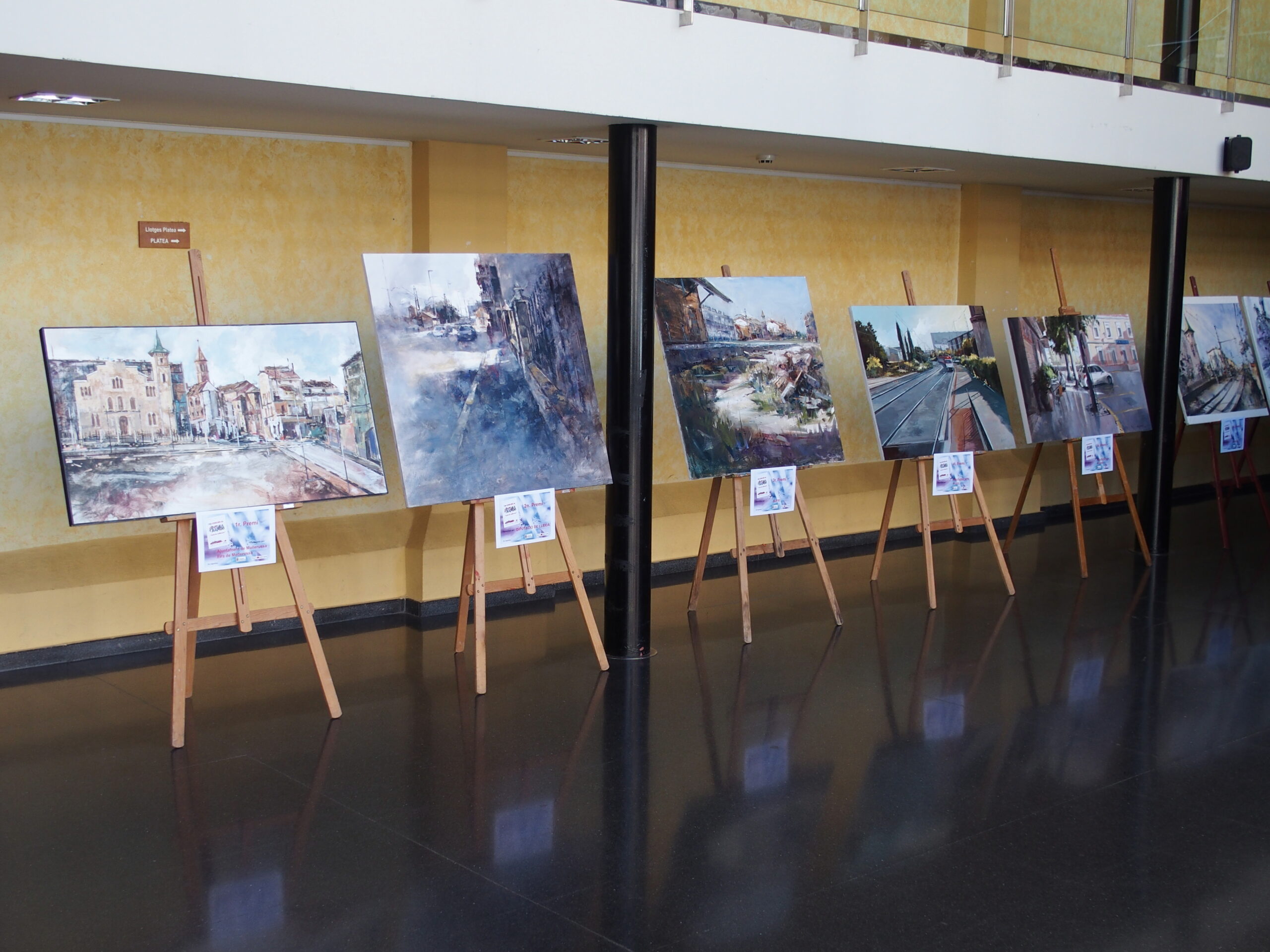 L’Amistat acull una exposició amb les obres guanyadores del Concurs de Pintura Ràpida