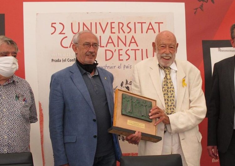 Josep Espar i Ticó, premi Canigó de la 52a edició de la Universitat Catalana d’Estiu