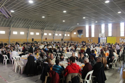 Més de 400 persones participen al dinar de Nadal de l’ACUDAM