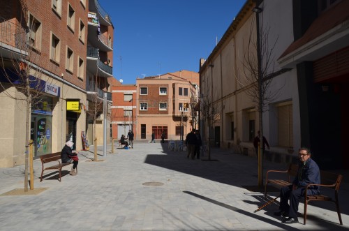 Mollerussa estrena el carrer Ciutat de Lleida que serà d’ús exclusiu per als vianants amb arbrat i mobiliari