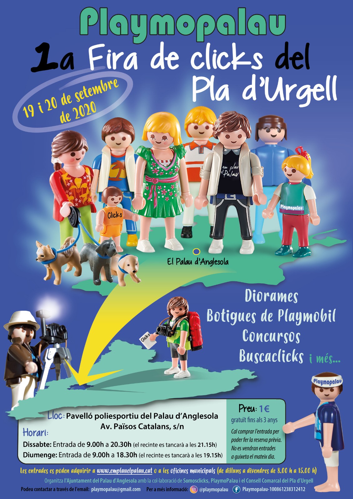 cartell Playmopalau_fira de Clicks del Pla d'Urgell