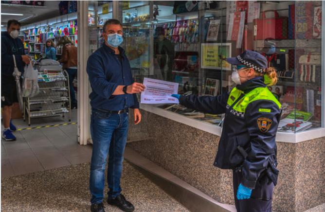 Mollerussa se suma a la campanya d’ajuda a les víctimes de violència masclista a través del teixit comercial