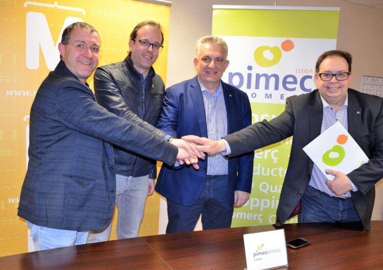 Ajuntament de Mollerussa, PIMEC i Mollerussa Comercial signen un acord per col•laborar en estratègies de promoció