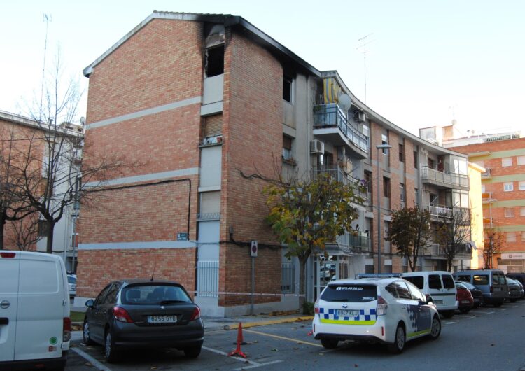 Els veïns desallotjats per l’incendi al Grup Jaume d’Urgell ja són a casa seva