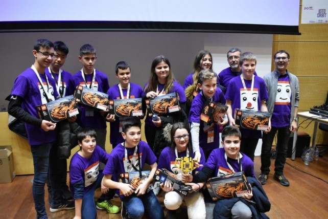 Un equip de La Salle Mollerussa, a la final estatal de la First Lego League