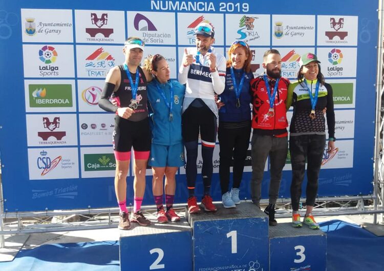 L’atleta dels Xafatolls, Núria Ribalta, campiona d’Espanya de duatló