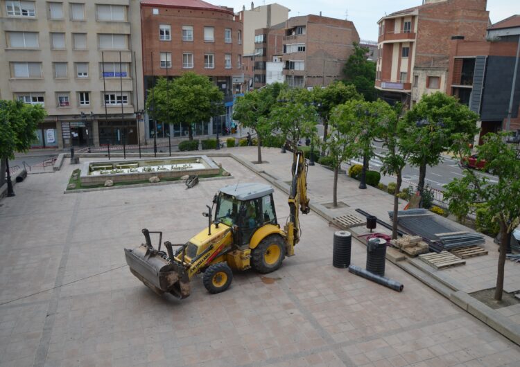 Mollerussa comença les obres de reforma del centre