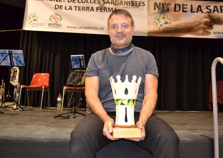 El músic golmesenc Òscar Barqué guardonat amb el premi “Sardalleida”