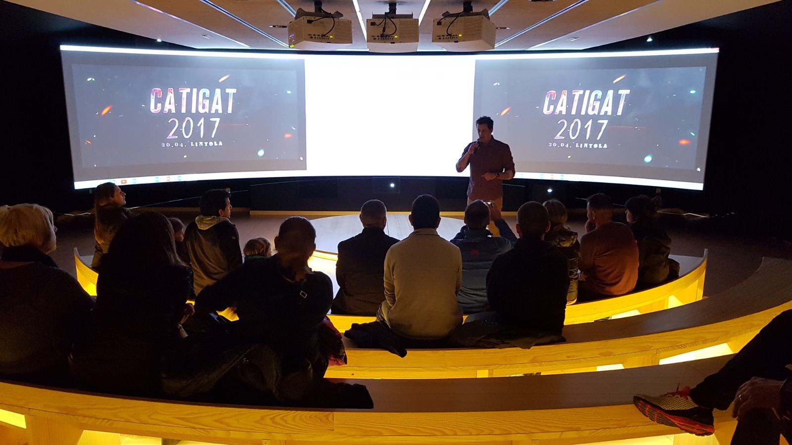 El CIM de Vila-sana acull la presentació de l’espot oficial de la cursa Catigat