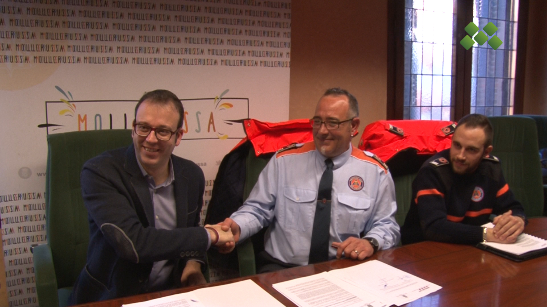 L’Associació de Voluntaris de Protecció Civil de Mollerussa oficialitza la col·laboració amb l’Ajuntament
