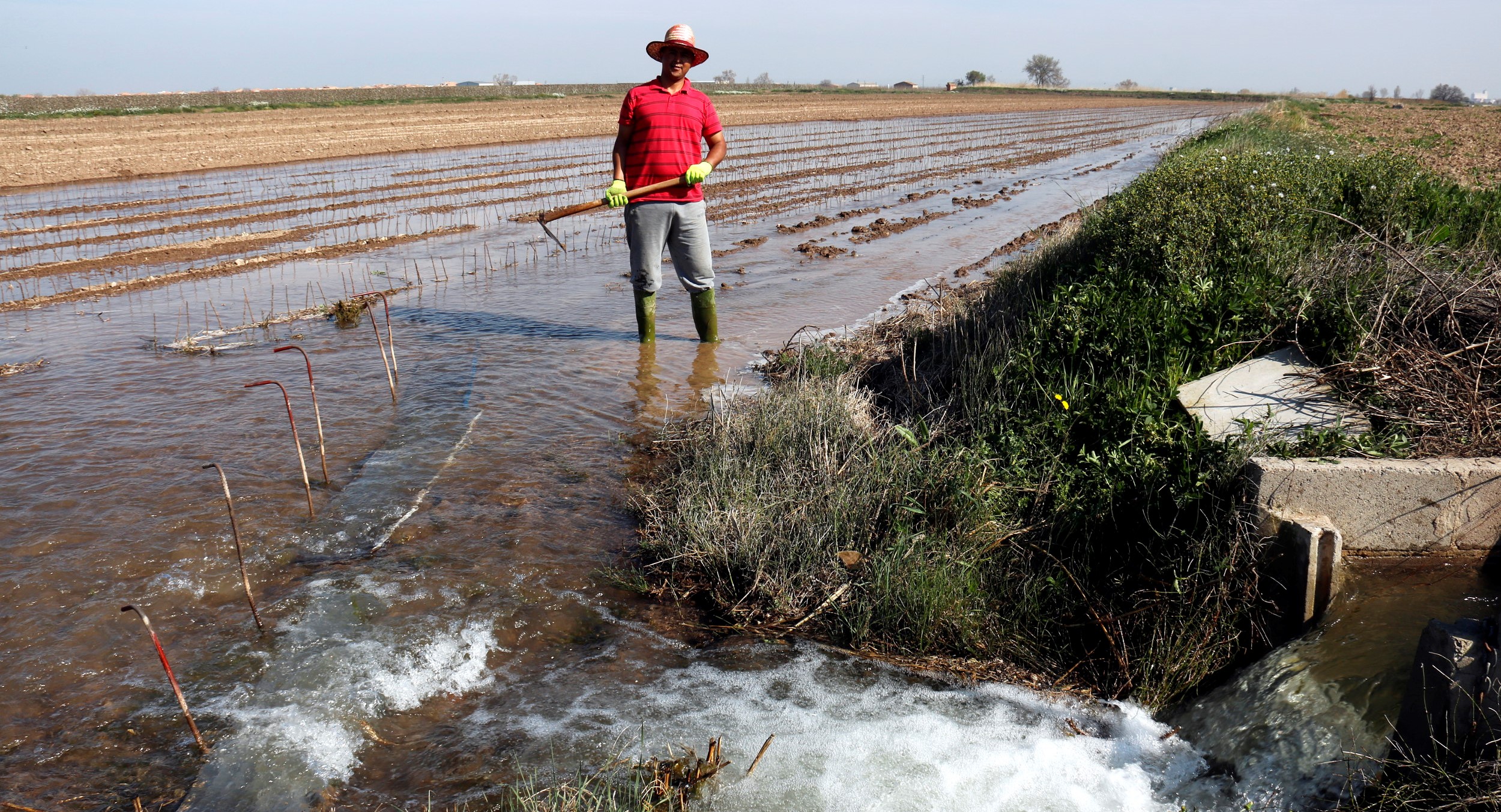 Comença la campanya de reg del Canal d’Urgell amb una reserva d’aigua que supera la mitja dels darrers 10 anys