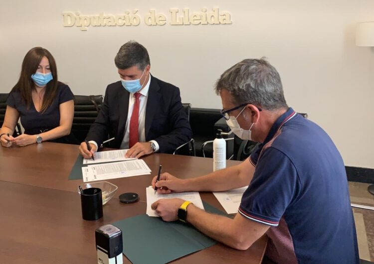 La Diputació de Lleida signa un préstec de 10 M€ destinat a despesa d’inversions per als ajuntaments i EMD