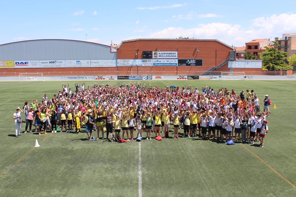 Prop de mig miler d’alumnes participen a la 6a Trobada Esportiva de Primària del Pla d’Urgell