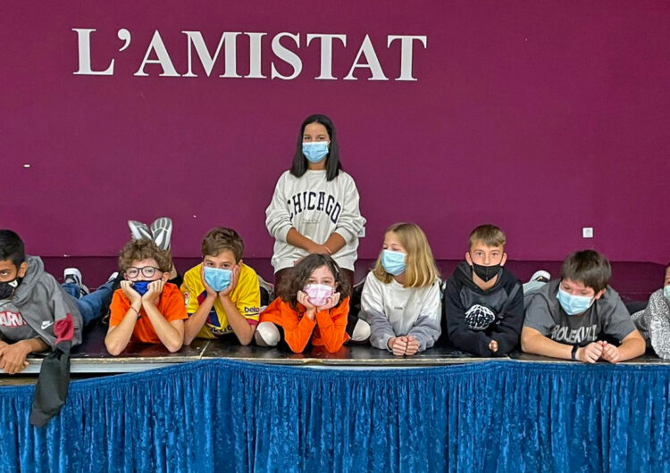 Alumnes representants de totes les escoles de Mollerussa inicien el Consell de Participació Infantil