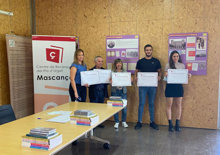 Mascançà premia els millors treballs de recerca de batxillerat basats en el Pla d’Urgell