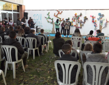 Clam de més de 150 escolars de Mollerussa per lluitar contra el canvi climàtic