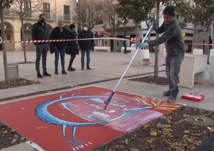 Valentí Gubianas il·lustra els 25 anys de la Biblioteca de Mollerussa amb 10 murals