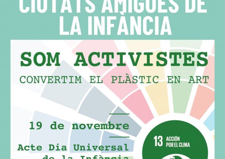 Mollerussa celebra el Dia Universal dels Drets dels Infants conscienciant sobre el canvi climàtic