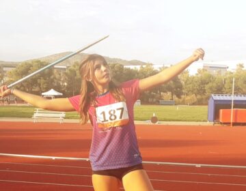 Èrika Sellart obté el rècord de Catalunya sub16 en llançament de javelina