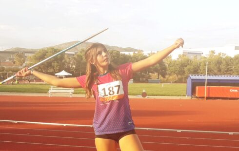 Èrika Sellart obté el rècord de Catalunya sub16 en llançament de javelina