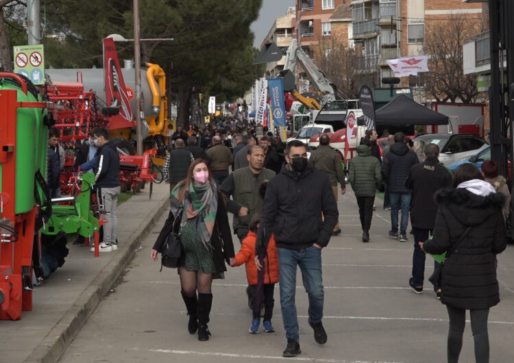 La 149a Fira de Sant Josep de Mollerussa tanca amb 138.000 visitants i la meitat dels expositors satisfets