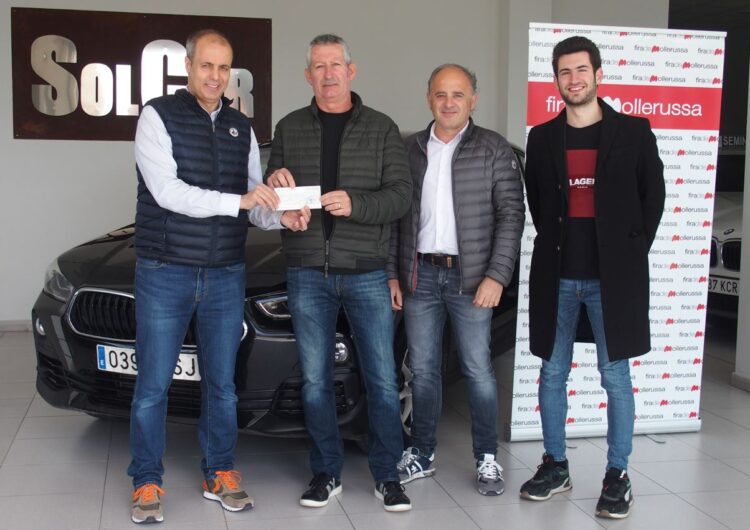Fira de Mollerussa lliura el premi de 3.000 euros per comprar un cotxe a l’Autotardor