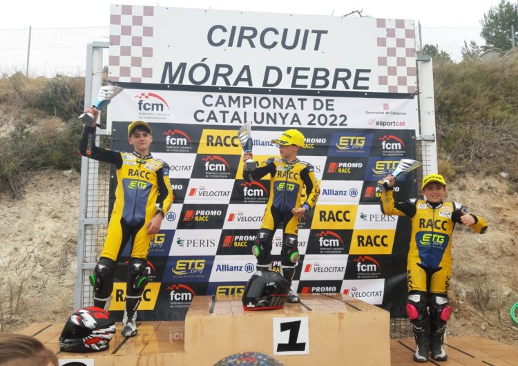 Aleix Ginés, tercer classificat a la PromoRacc 1 del campionat de Catalunya