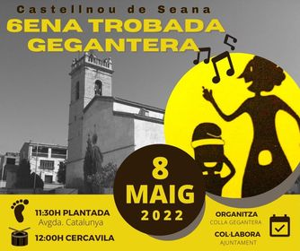 Castellnou de Seana tornarà a celebrar aquest diumenge dia 8 la sisena Trobada Gegantera