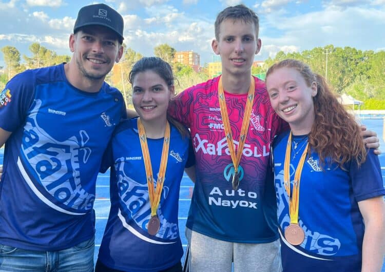 Oriol Jové, dels Xafatolls, campió de Catalunya sub18 de 3.000 metres llisos