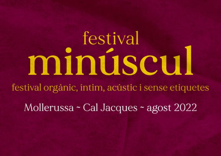 Neix el festival Minúscul, una nova proposta musical a Mollerussa
