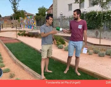 Connecta Lleida Pirineus: Parc per estimular els sentits a Fondarella