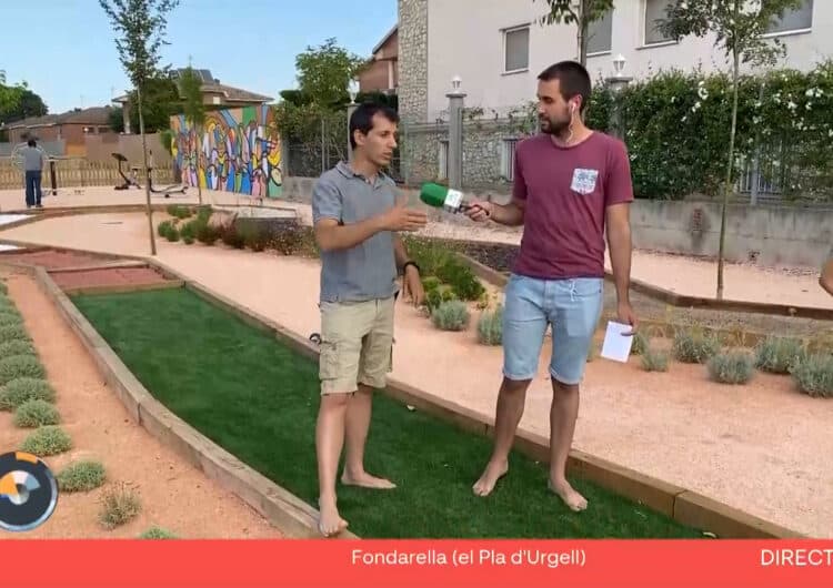 Connecta Lleida Pirineus: Parc per estimular els sentits a Fondarella