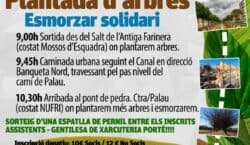 La III Jornada Pro Banqueta plantarà arbres a les zones del Salt de la Farinera i del Pont de Pedra